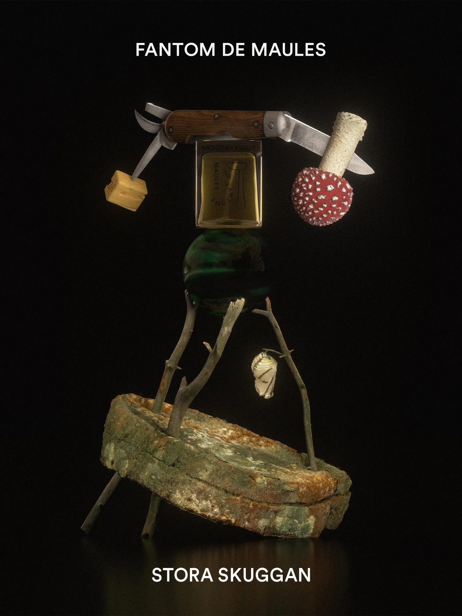 Fantom de Maules — Stora Skuggan, 3D rendered artwork